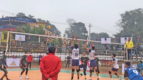 मदन भण्डारी गोल्डकप भलिबल : गुजरातमाथि त्रिभुवन आर्मीको जित