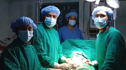 हुम्लामा जटिल सुत्केरीको सफल शल्यक्रिया