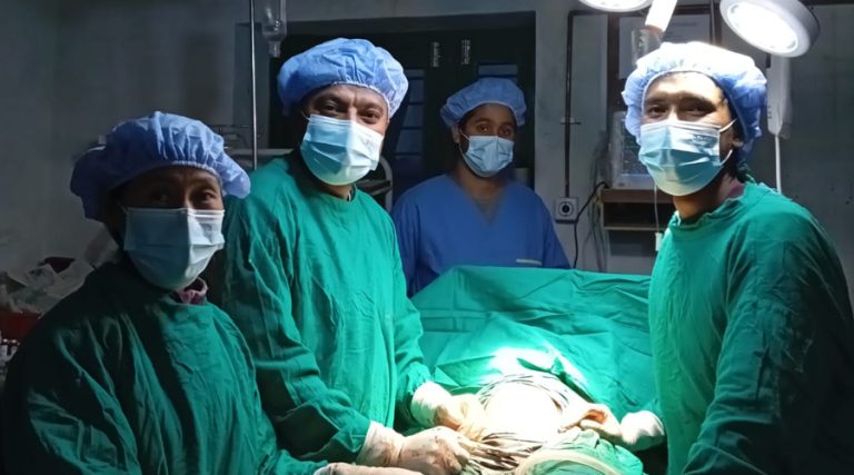 हुम्लामा जटिल सुत्केरीको सफल शल्यक्रिया