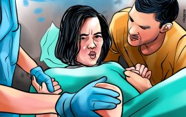 प्रसूति कक्षमा श्रीमानको माया