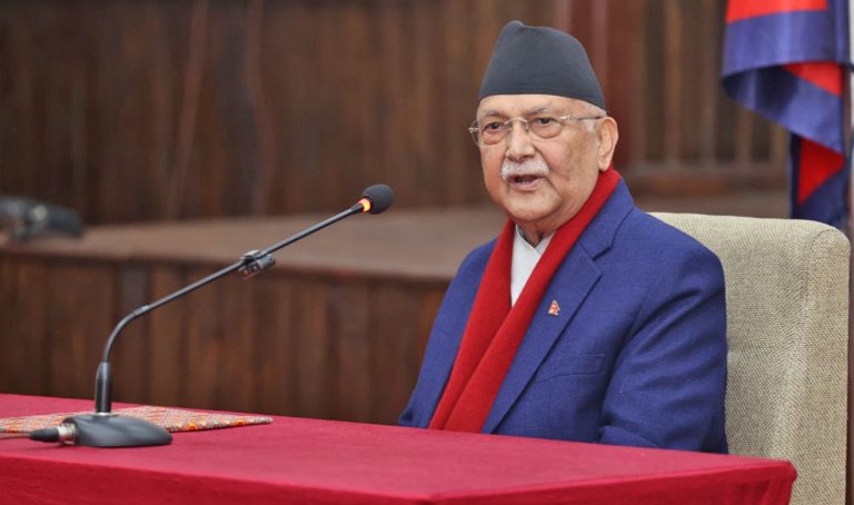सरकार ढल्ने हल्ला भ्रम मात्रै हो : प्रधानमन्त्री ओली