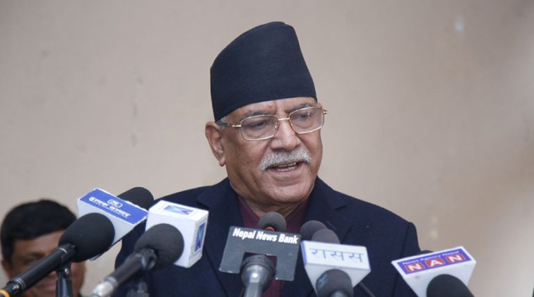 शान्ति प्रक्रिया राजनीतिक कारणले अड्कियो, सडकमा जाने तयारी गरौं : प्रचण्ड