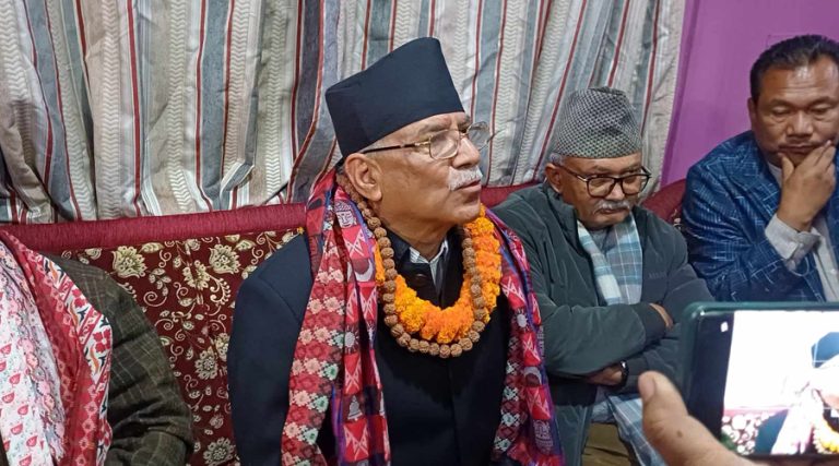 कांग्रेस–एमालेको गठबन्धन बनेकै दिनदेखि दुर्घटनाको खतरा बढ्यो : प्रचण्ड