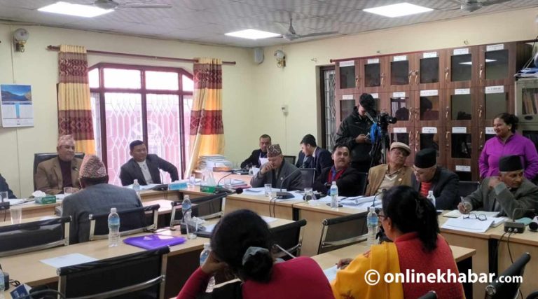 राज्य व्यवस्था समितिको बैठक लगातार तेस्रो पटक स्थगित