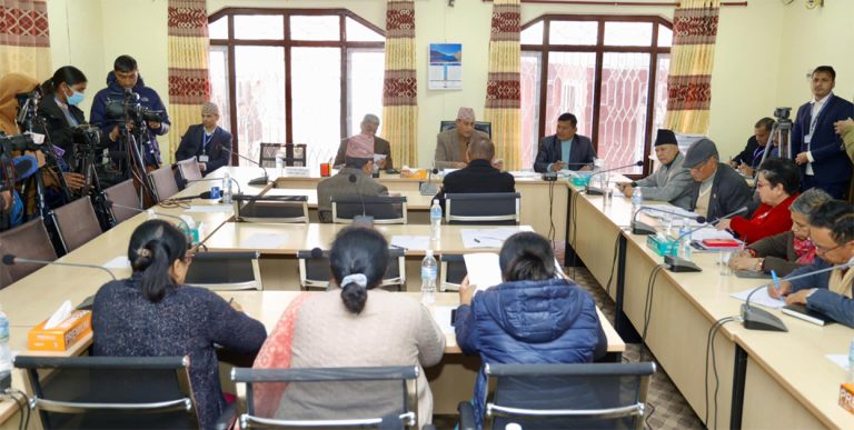 उजुरीहरूको प्राथमिकीकरण गर्दै राज्यव्यवस्था समिति