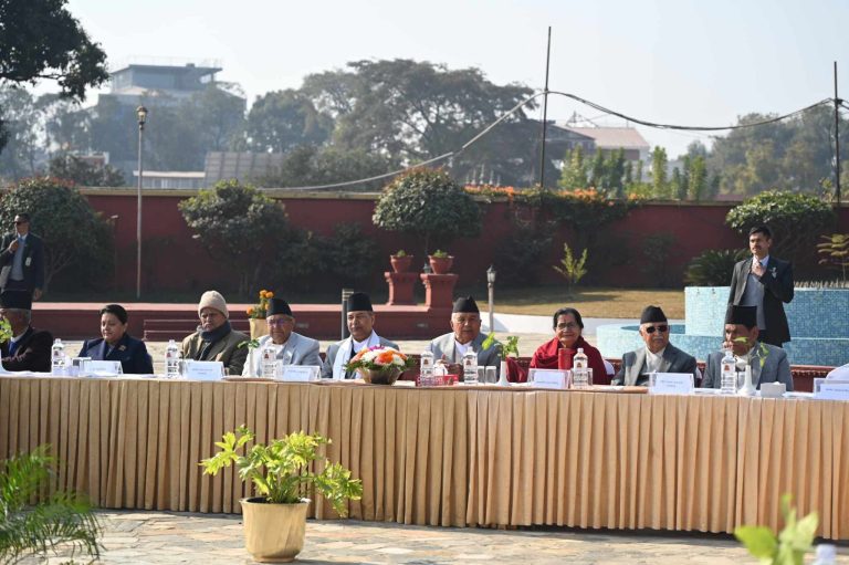 राष्ट्रिय हितको मूल उद्देश्यमा एकजुट बन्न राष्ट्रपतिको आग्रह