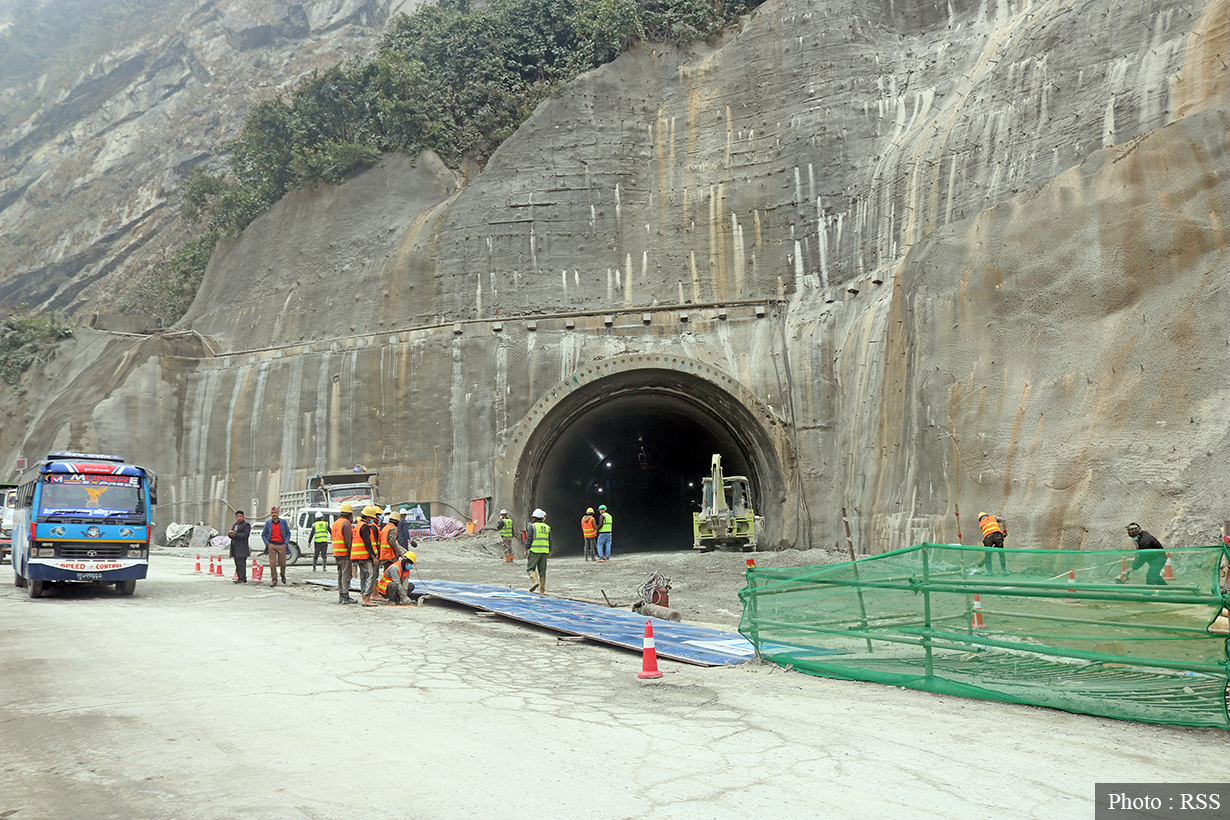 सिद्धबाबा सुरुङ निर्माण ६५ प्रतिशत सम्पन्न