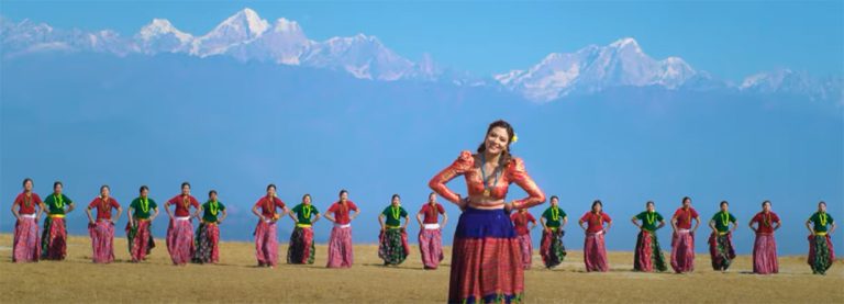 वरिष्ठ गीतकार एवम् एआइजी टेक तामाङको शब्दमा ‘स्वर्ग झै सैलुङ’ सार्वजनिक