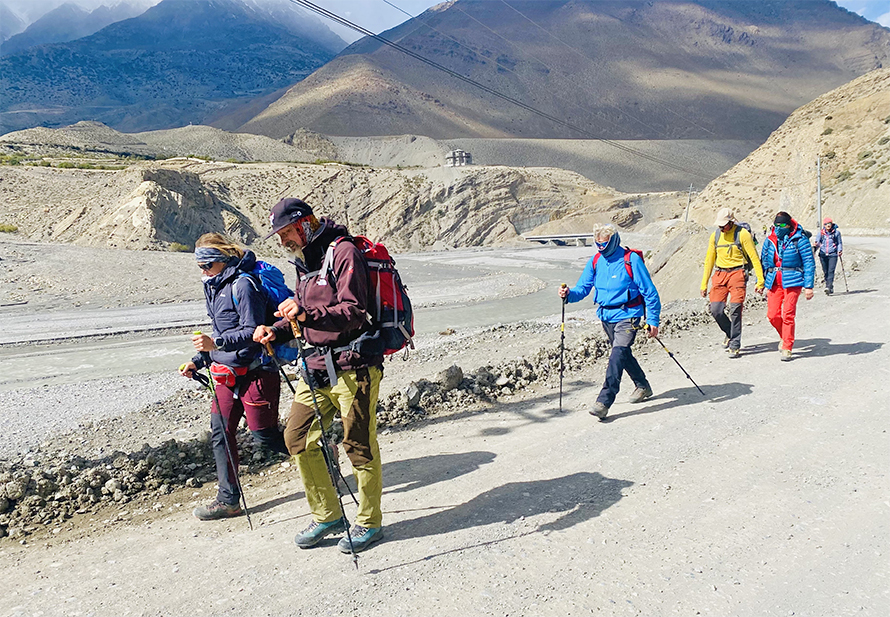 पर्यटक आगमन क्षमताको एकतिहाइ मात्रै