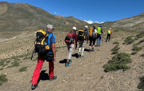 उपल्लो मुस्ताङ जाने पर्यटक बढे
