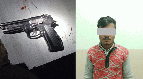 रौतहटबाट नक्कली पेस्तोलसहित एक भारतीय पक्राउ