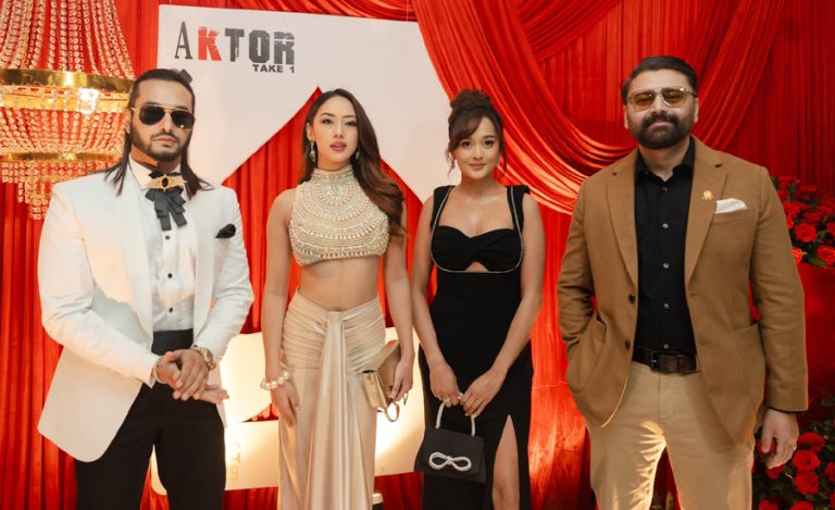 ‘एक्टरः टेक वन’को प्रिमियर : राजवल्लभको पुनरागमन र दिब्याको डेब्यु प्रेरित (तस्वीर)
