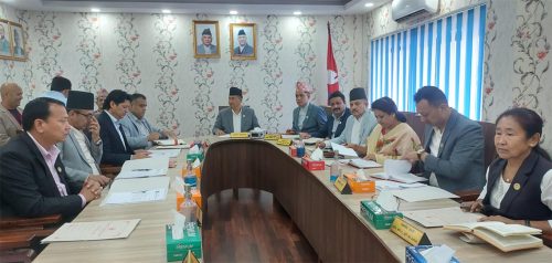 बागमती प्रदेशसभाको हिउँदे अधिवेशन आह्वान गर्न मन्त्रिपरिषद्को सिफारिस