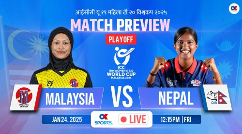 यू-१९ महिला विश्‍वकप : मलेसियाविरूद्ध सान्त्वना जित निकाल्ने लक्ष्यमा नेपाल