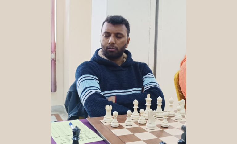 राष्ट्रिय चेस स्पर्धामा रुपेशको एकल अग्रता