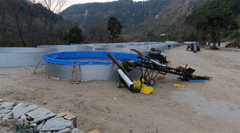 पर्वतमा ८ करोड लगानीमा चुत्रो प्रशोधन उद्योग सञ्चालनमा