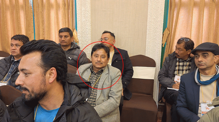 भ्रष्टाचार आरोपी गगन पुरी माओवादी बैठकमा सहभागी