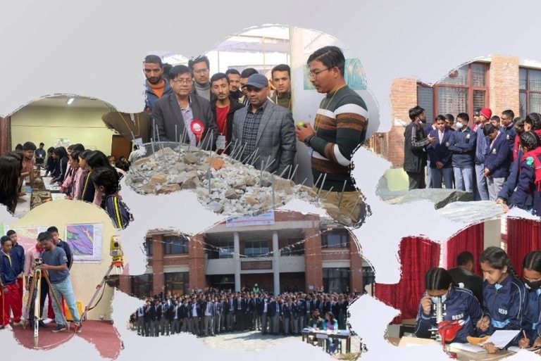 त्रिविको भौगर्भिक विद्यार्थी समाजले भौगर्भिक प्रदर्शनी गर्दै