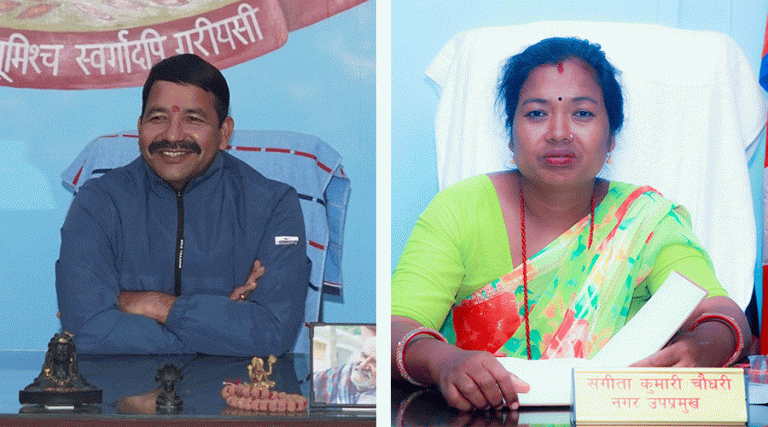 इटहरीमा कांग्रेस-एमाले लफडा : उपप्रमुखले लगाएको ताला प्रमुखले फोडे
