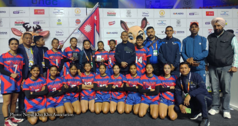खो खो विश्वकप : महिलातर्फ नेपाल समूह विजेता बन्दै क्वाटरफाइनलमा