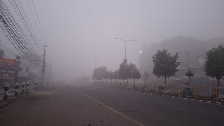 तराईमा हुस्सु र कुहिरो, यी ४ प्रदेशमा हिमपातको सम्भावना