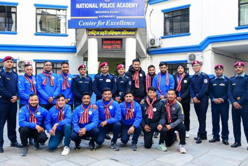 यस्तो छ जय ट्रफी खेल्ने पुलिसको टोली, आरिफले कप्तानी गर्ने