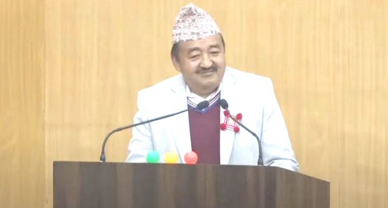 कोशी प्रदेश सभामा राजेन्द्र राईको प्रश्न– ‘सरकारको हालखबर कस्तो छ ?’