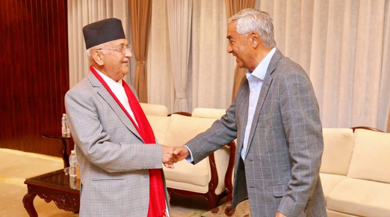 संयन्त्र डाकेर छलफल गर्न ओली-देउवा तयार