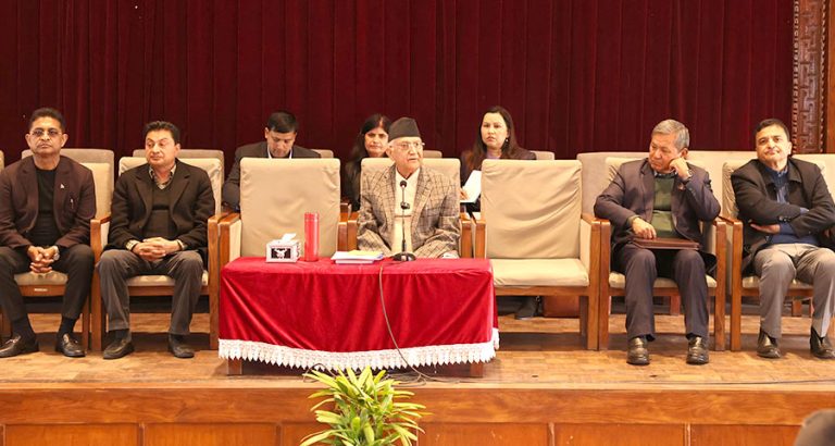 देशलाई पछौटेपनबाट उन्नतस्तरमा लैजान सरकार अग्रसर : प्रधानमन्त्री