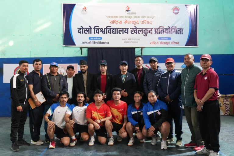 विश्वविद्यालय खेलकुद : टेबलटेनिसमा टीयुलाई दुई स्वर्ण