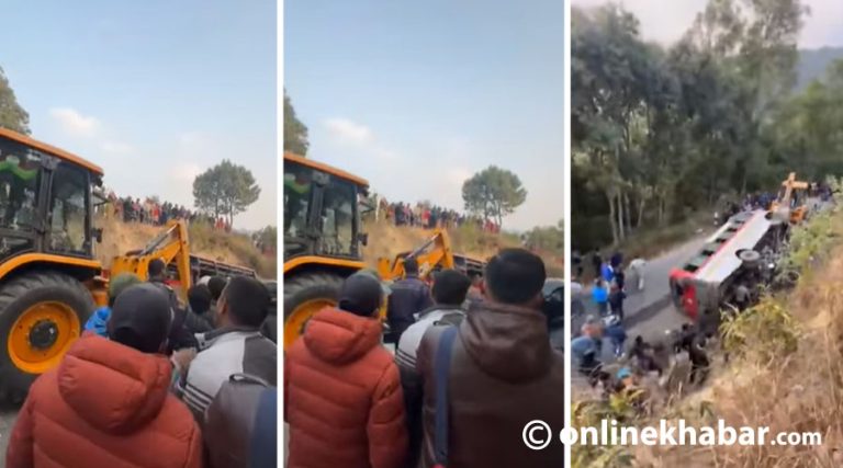 पिकनिक गएर फर्केको थियो शंकरापुरमा दुर्घटना भएको स्कुल बस