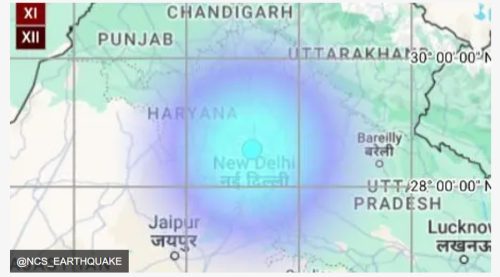 भारतको नयाँदिल्लीमा भूकम्प, सावधानी अपनाउन प्रधानमन्त्री मोदीको अपिल