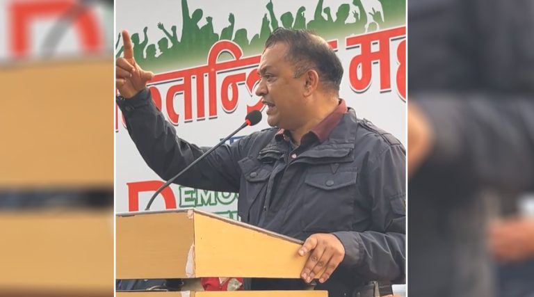कांग्रेसले अहिले २०८४ को चर्चा गर्न पाउँदैन : गगन थापा