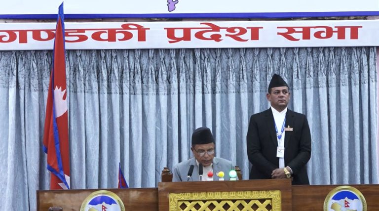 गण्डकी प्रदेश सभामा अस्थायी कर्मचारी राख्ने अध्यादेश पेस