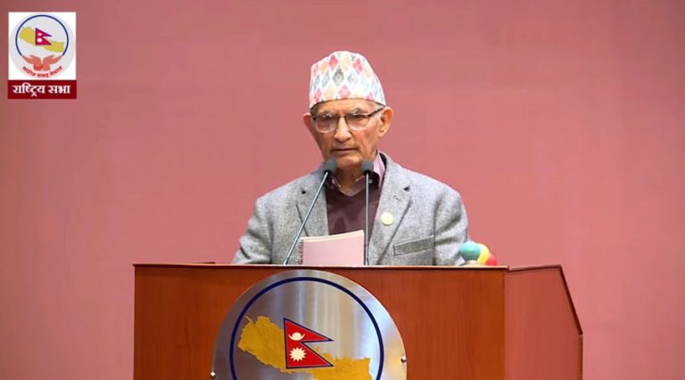 राष्ट्रिय सभामा एमाले सांसदको प्रश्न- अध्यादेशबाटै जन्मिएको पार्टीले विरोध गर्ने ?