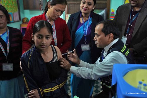 ‘मैले त लगाएँ एचपीभी खोप, तपाईंले ?’ (तस्वीरहरू)