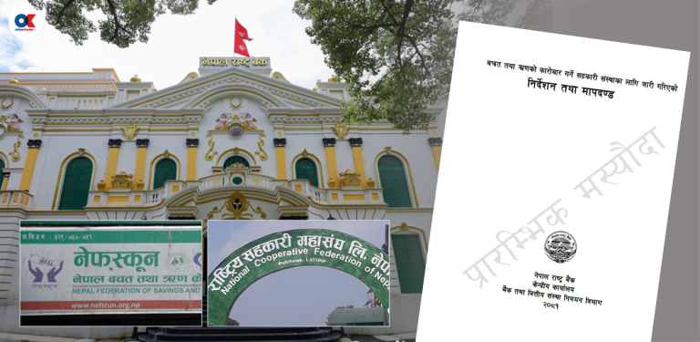 नेफ्स्कुनको विकृतिपछि सहकारी संघलाई बचत संकलनमा रोक लगाउँदै राष्ट्र बैंक