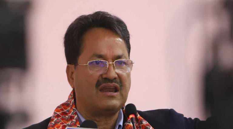 नेताहरूले जिम्मेवारी बिर्सेर पदको लडाईंमा नलागौं : एनपी साउद