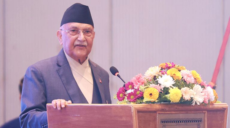 सामाजिक सञ्जाल विधेयकको मस्यौदा माओवादीसँग मिलेरै बनाएको हो : प्रधानमन्त्री