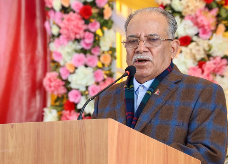 अरुसँगको सहकार्यले समुदायसँगको सम्बन्ध कमजोर भयो : प्रचण्ड