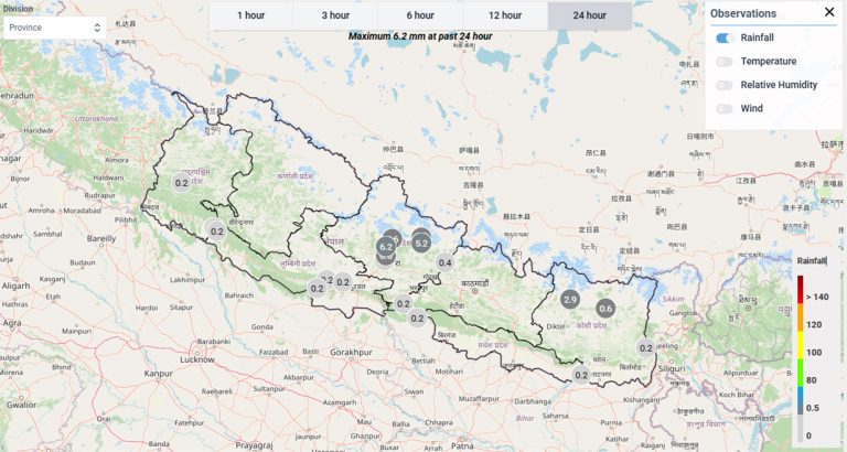 पश्चिम नेपालमा वर्षा र हिमपात, काठमाडौंमा के होला ?