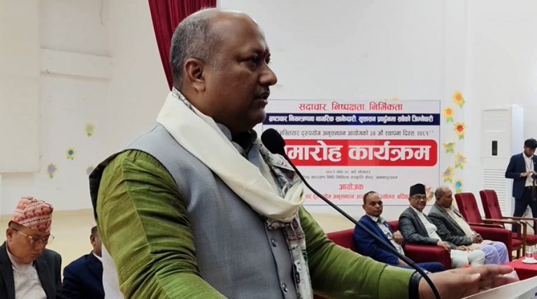फाइल अड्काउने प्रवृत्तिले मुलुकमा भ्रष्टाचार मौलायो : मुख्यमन्त्री सिंह
