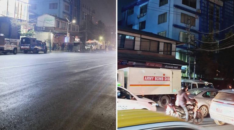 त्रिपुरेश्वरको बस बिसौनीमा भेटियो शंकास्पद वस्तु