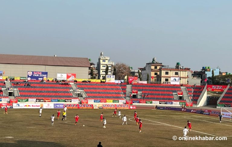 एपीएफलाई हराउँदै मछिन्द्र आहारारा पोखरा गोल्डकपको क्वाटरफाइनलमा