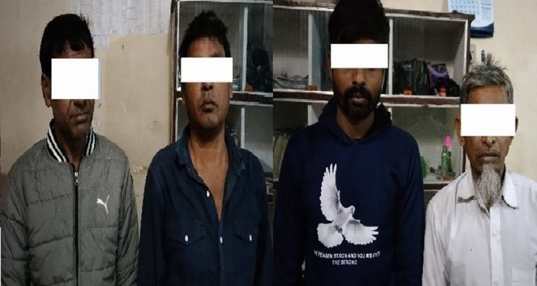 नेपाल–भारतमा अपराधिक गतिविधि गर्ने गिरोहका ४ जना पक्राउ