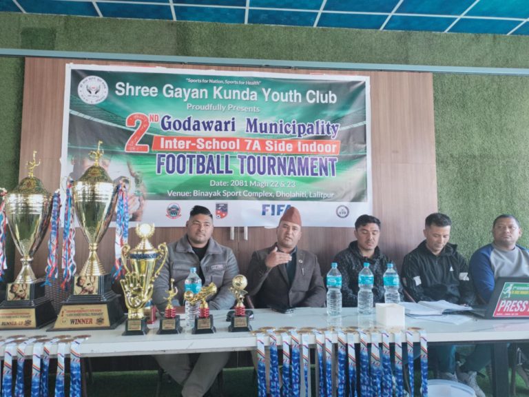 गोदावरीमा अन्तर विद्यालय सेभेन ए साइड फुटबलको तयारी पूरा