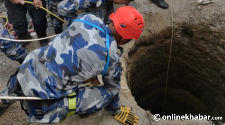 चन्द्रागिरिमा इनार खन्ने क्रममा पुरिएर एक जनाको मृत्यु