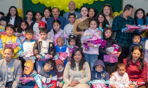 क्यान्सर जितेका बालबालिकाले मनाए विश्व बालक्यान्सर दिवस