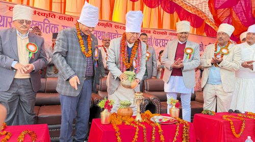 थारू सीप र संस्कृतिको प्रवर्द्धन गरौं : सभापति देउवा