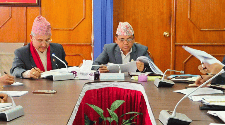 बाढीले क्षतिग्रस्त सडक पुनर्निर्माणको काम वर्षाअघि सक्न निर्देशन